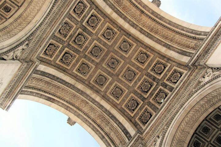 Khải Hoàn Môn L'Arc de Triomphe đóng vai trò quan trọng trong văn hóa - lịch sử Pháp