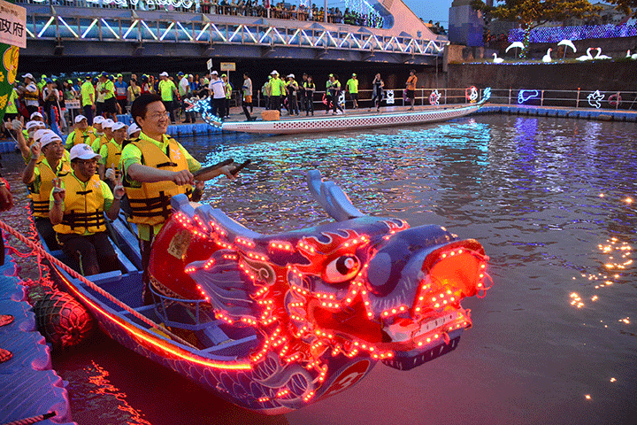Lễ hội thuyền rồng ở Lukang là nơi khởi đầu nghi thức văn hóa “Tế Vua Rồng” 