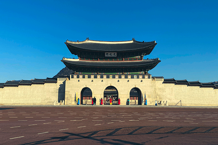 Vẻ nguy nga tráng lệ của Cung điện Gyeongbokgung