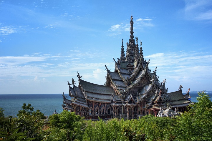  Sanctuary of Truth - Niềm kiêu hãnh của du lịch tại vịnh Naklua và Pattaya
