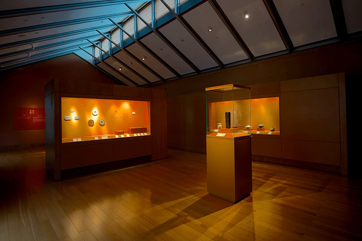  Một góc phòng trưng bày tại Bảo tàng Tô Châu