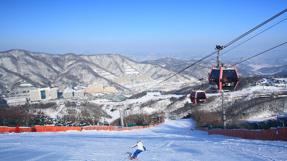 Trượt tuyết tại Gangwon-do