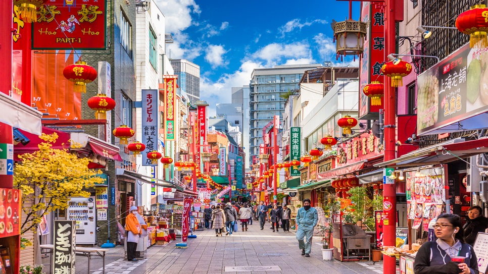 Khu phố Tàu Kobe Chinatown Nankinmachi