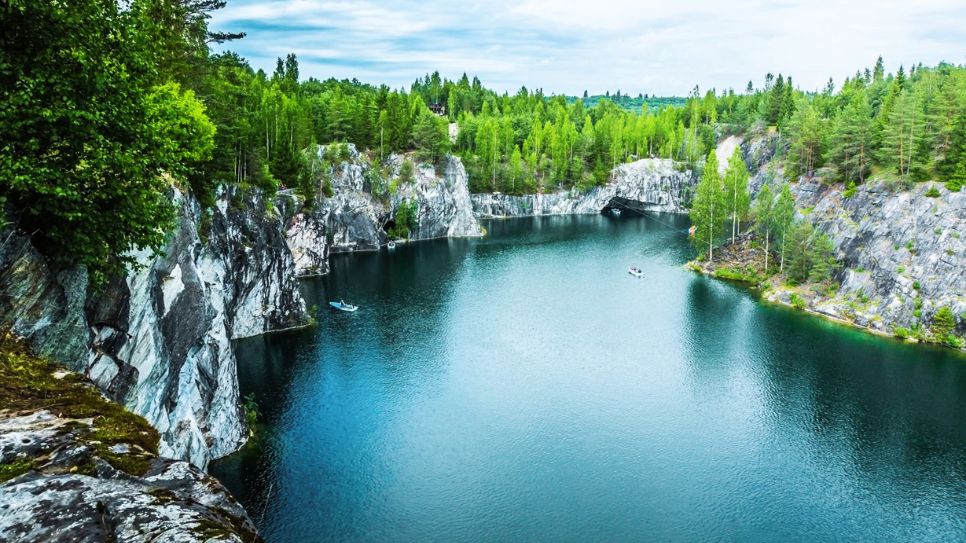 White Bridges Waterfall