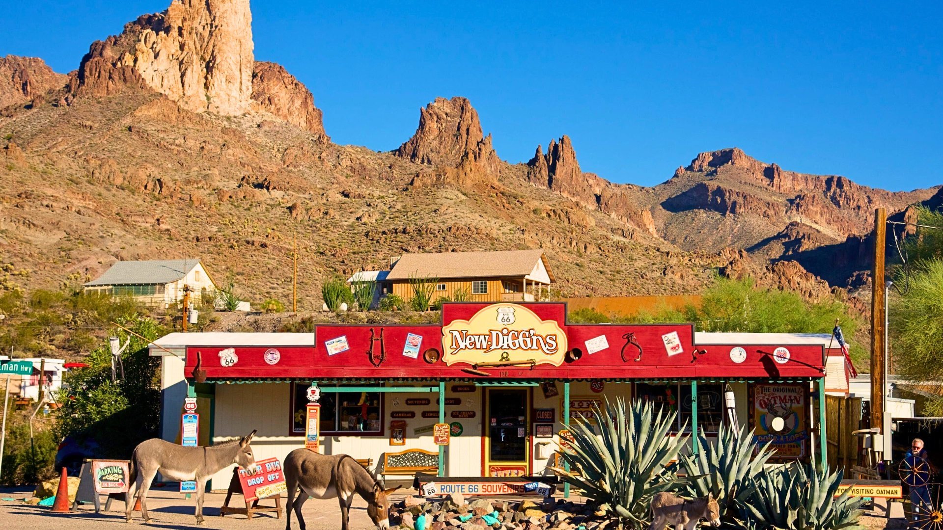 Thị trấn cổ Oatman