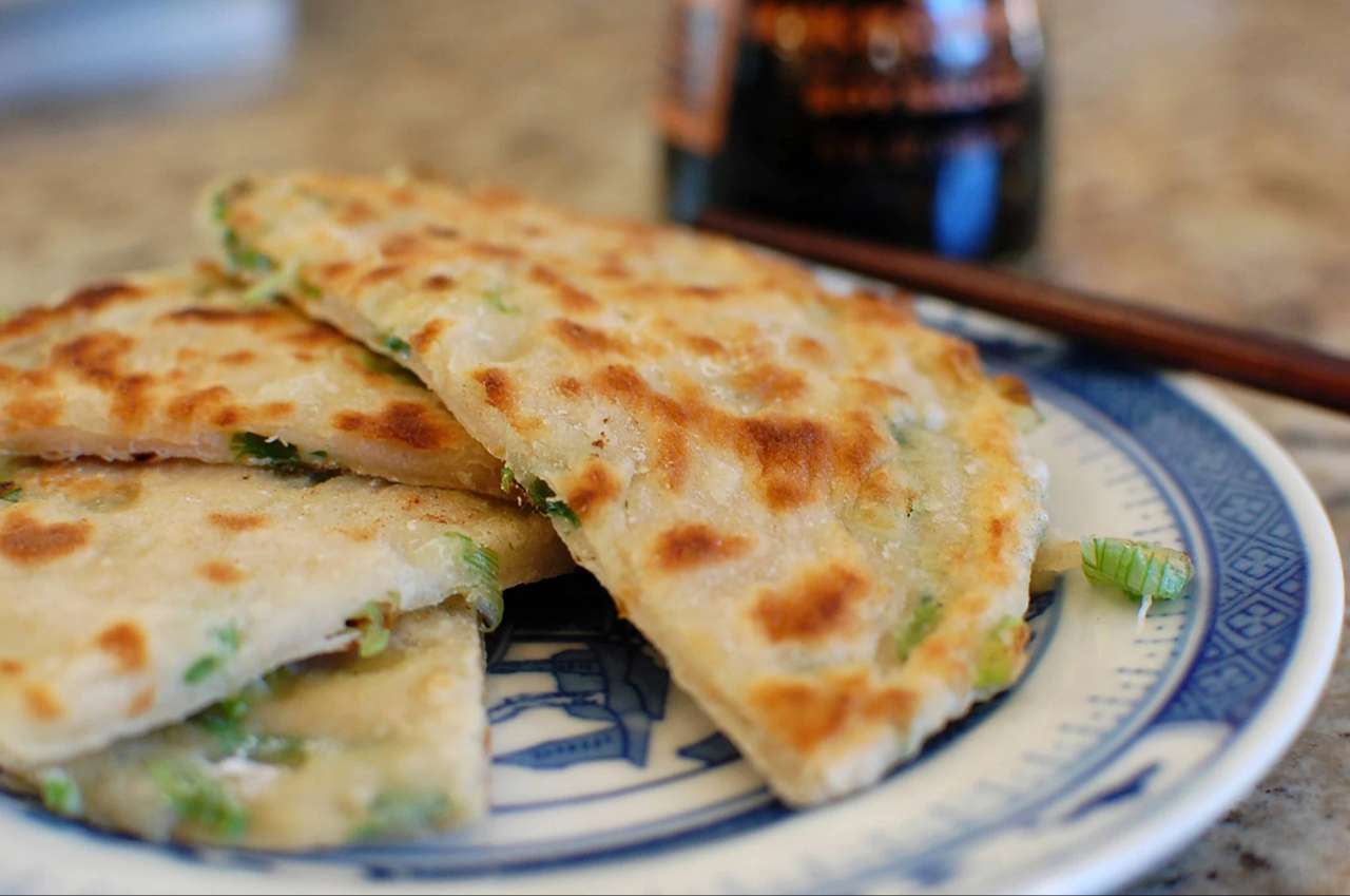 bánh xèo Đài Loan giòn vàng