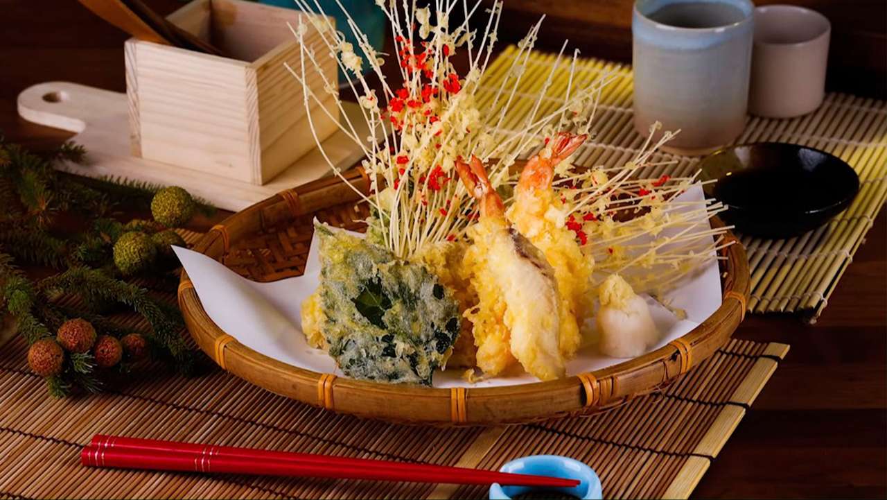 tempura là món ăn truyền thống tại kyoto