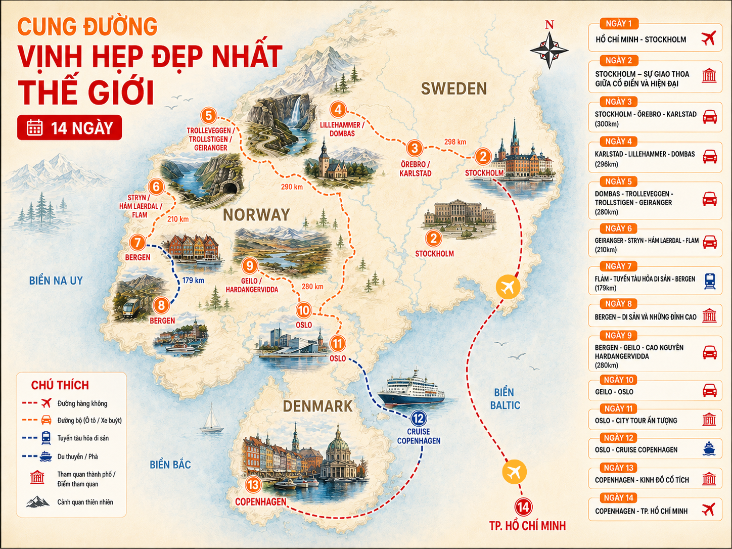 CUNG ĐƯỜNG VỊNH HẸP ĐẸP NHẤT THẾ GIỚI