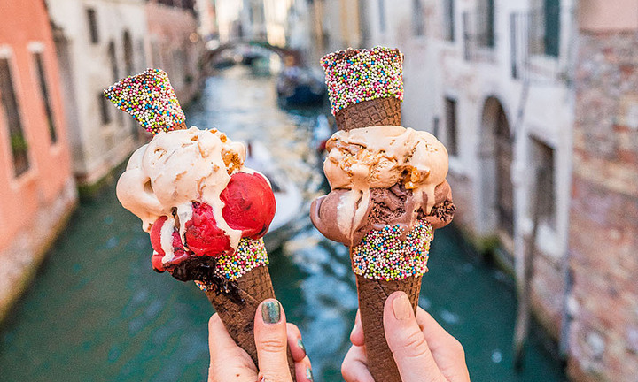 Gelato là một loại kem đá ngon miệng có nguồn gốc từ Italia