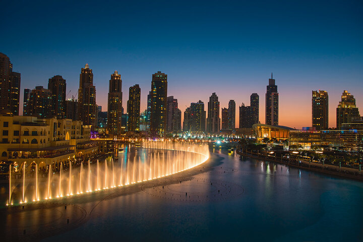 Đài phun nước Dubai là một trong những điểm thu hút khách du lịch tốt nhất