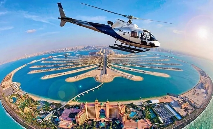 Tour trực thăng Ngắm nhìn “thành phố vàng” từ trên cao