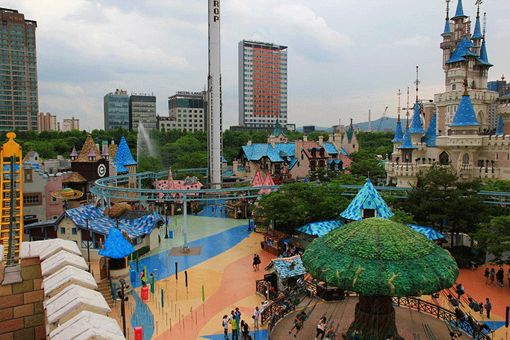 Công viên giải trí Lotte World tại Seoul