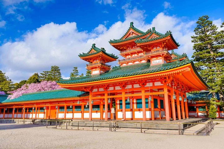 Đền Heian Shrine - “Viên ngọc quý” của Kyoto