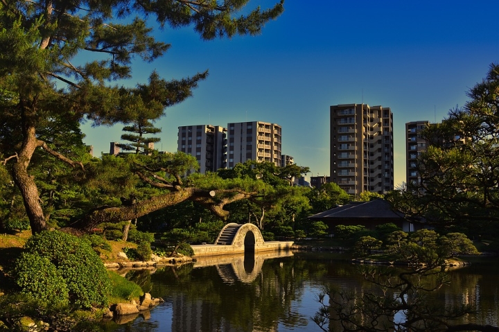 Vườn Shukkeien - Hòn ngọc bình yên ở trung tâm Hiroshima 