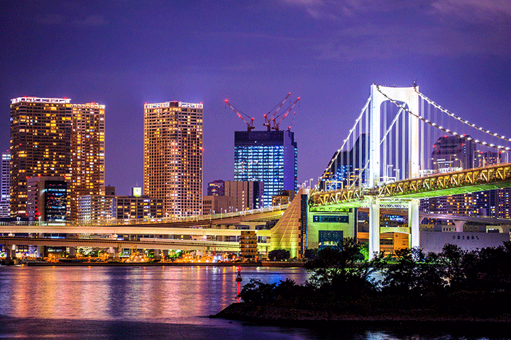 Vẻ đẹp hiện đại của Vịnh Odaiba