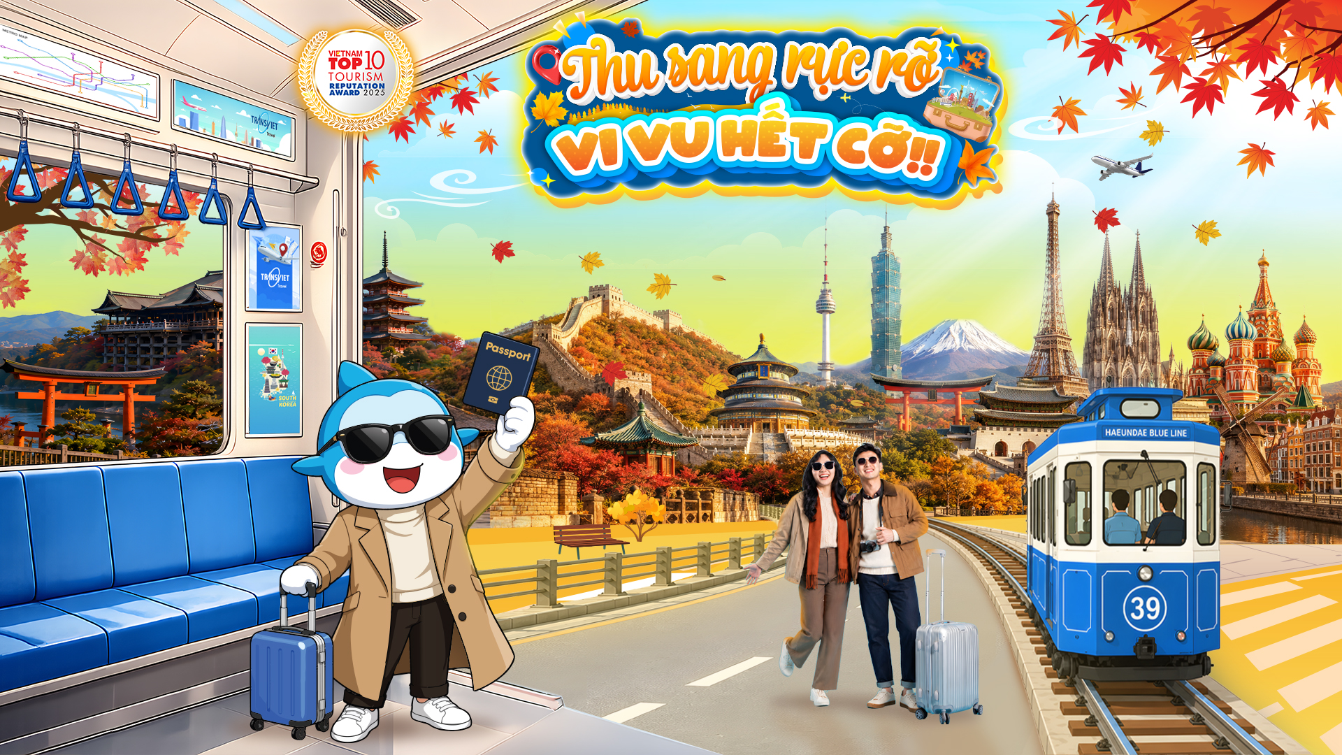 TransViet Travel - Tour du lịch trong nước và quốc tế