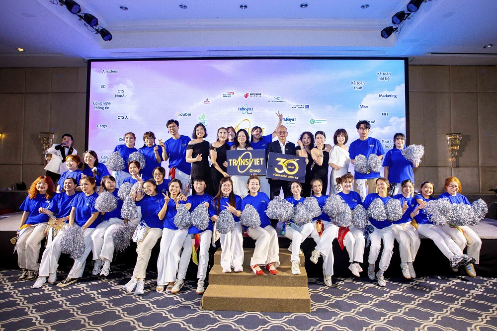 25.	Sự kiện kỷ niệm 30 năm TransViet được tổ chức theo định hướng ph&aacute;t triển bền vững với nhiều s&aacute;ng kiến xanh thiết thực. 