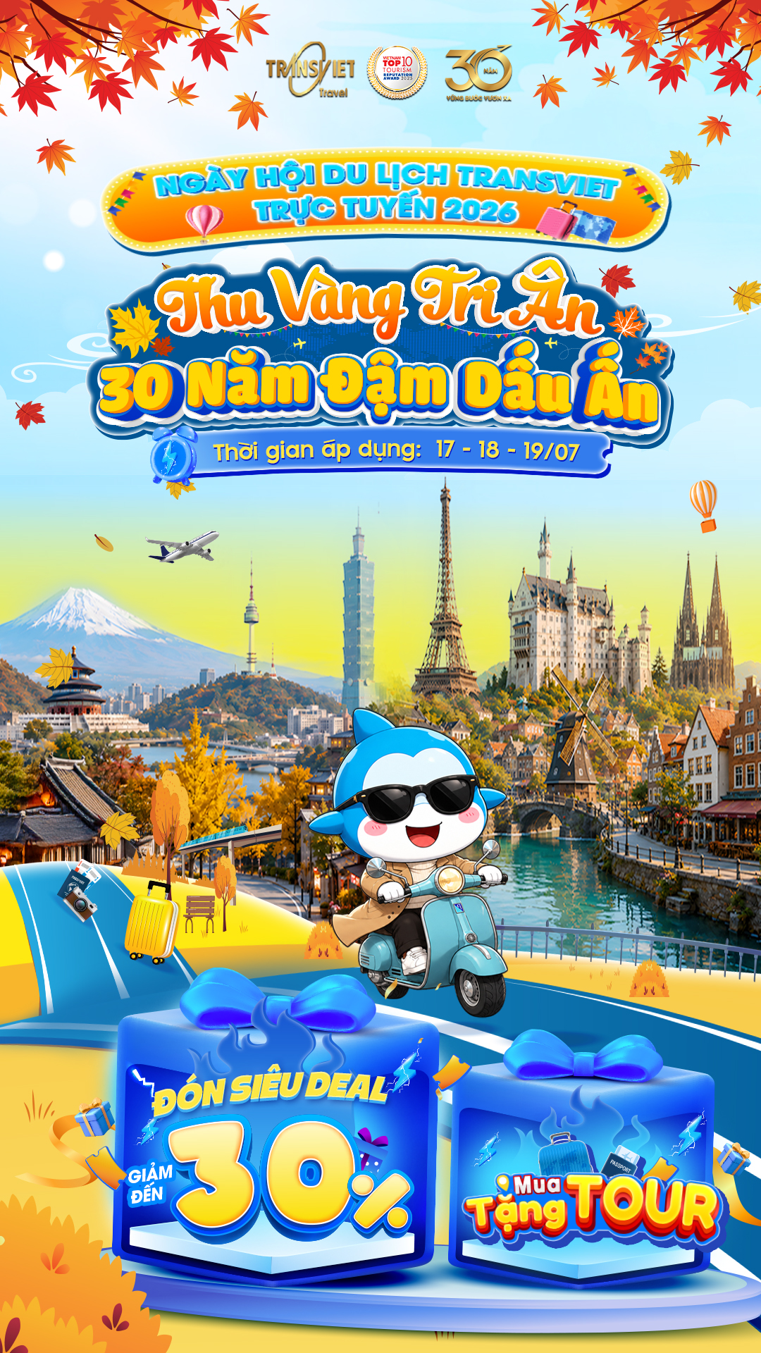 Ưu đãi du lịch TransViet Travel