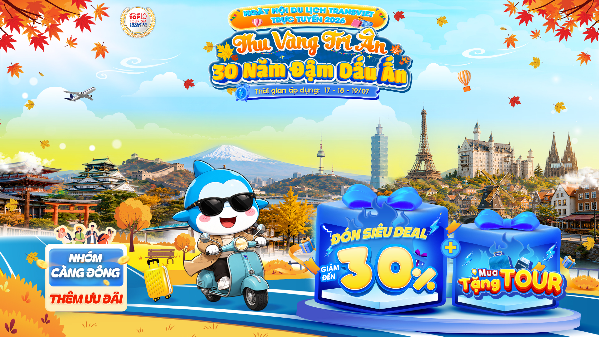 TransViet Travel - Tour du lịch trong nước và quốc tế