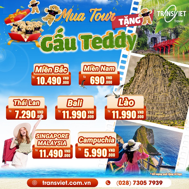 Chùm tour các nước Đông Nam Á