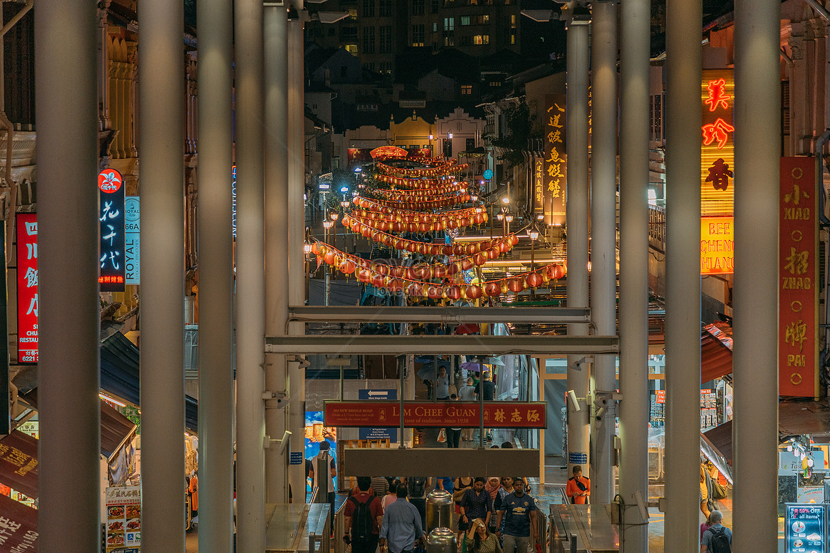 Không gian cổ kính tại Chinatown 