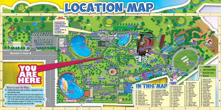 Bản đồ Công viên