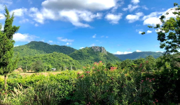 Khung cảnh thiên nhiên trong lành tại vườn Khao Yai