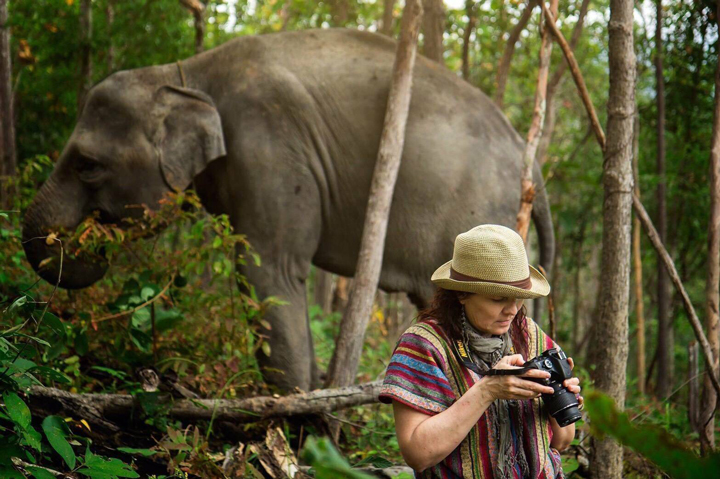 Du khách hào hứng chụp hình và tham gia trekking
