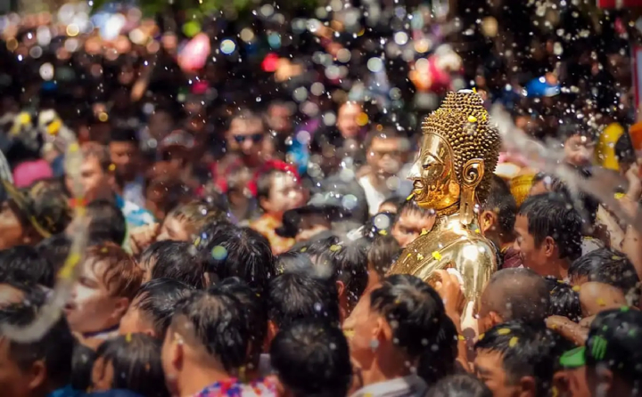 Songkran là một nét đặc trưng của du lịch Thái Lan