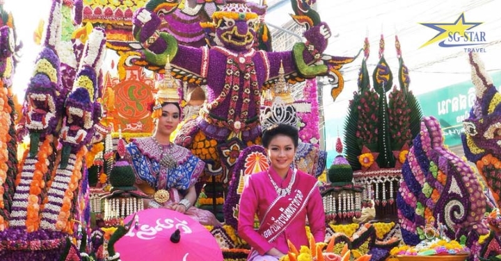  Lễ hội hoa Chiang Mai