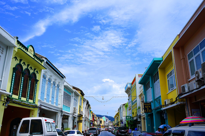 Khung cảnh yên bình giữa lòng phố cổ Phuket