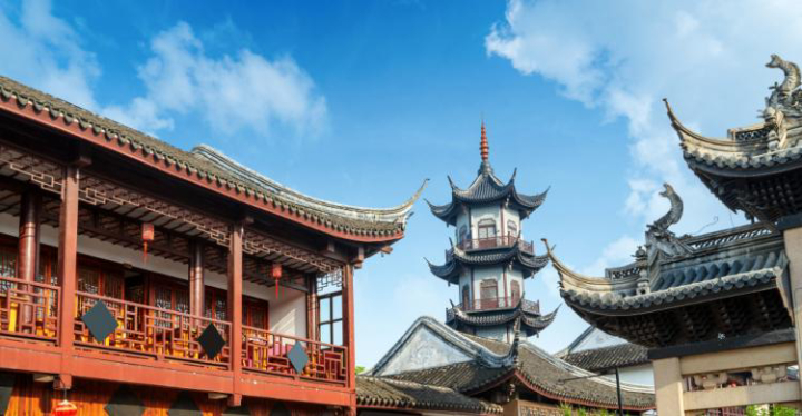 Tháp Milou mang đậm nét Trung Hoa