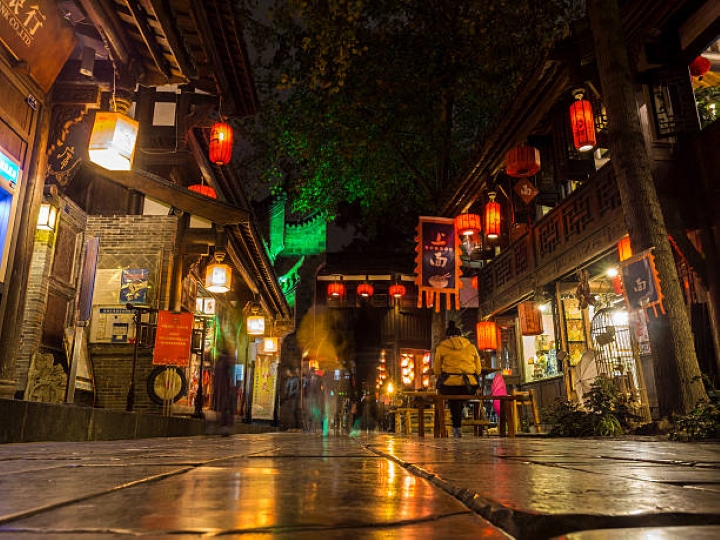 Phố Jinli lộng lẫy
