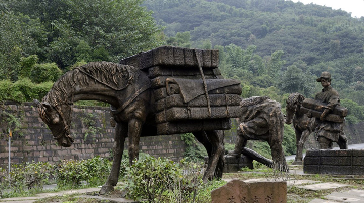 Phố cổ Luodai từng là một phần của Trà Mã Cổ Đạo