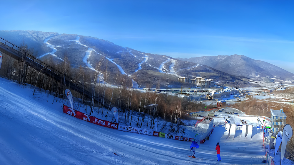 Khu trượt tuyết Beidahu với các cung đường trượt tuyết có độ dốc chuẩn quốc tế