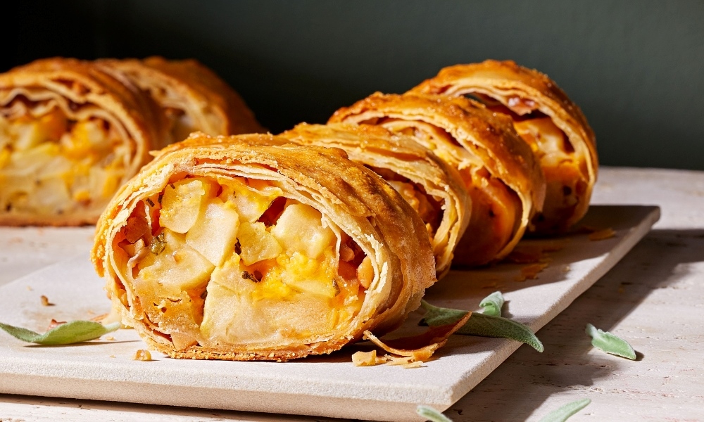 Bánh táo nướng truyền thống gắn liền với ẩm thực hoàng gia Áo