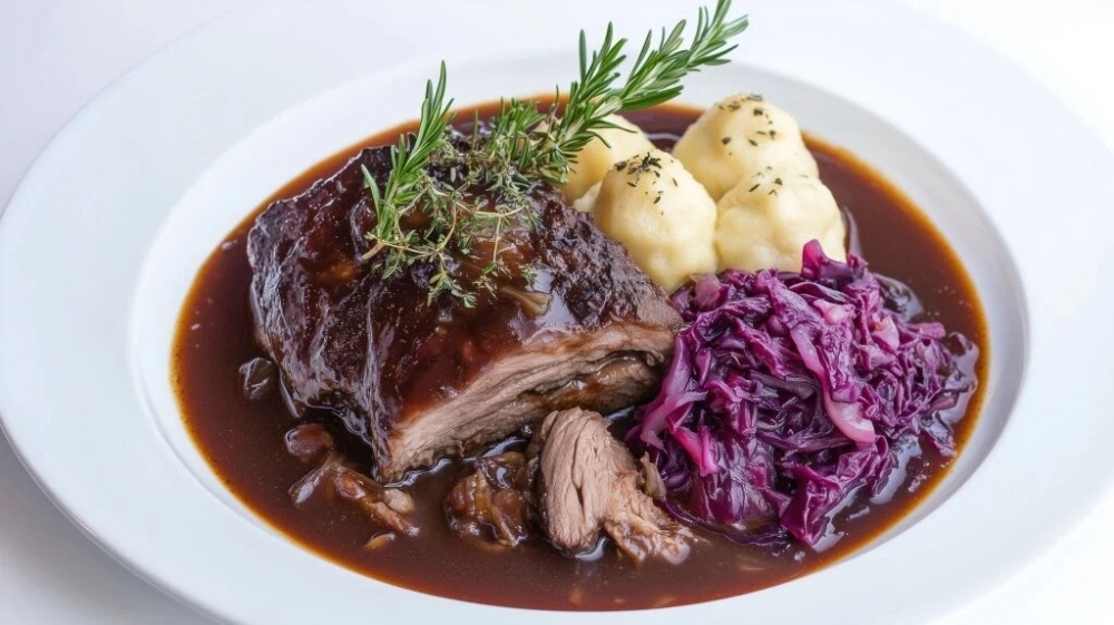 Sauerbraten: món thịt nướng kiểu Đức ngâm sốt, đậm đà và tinh tế