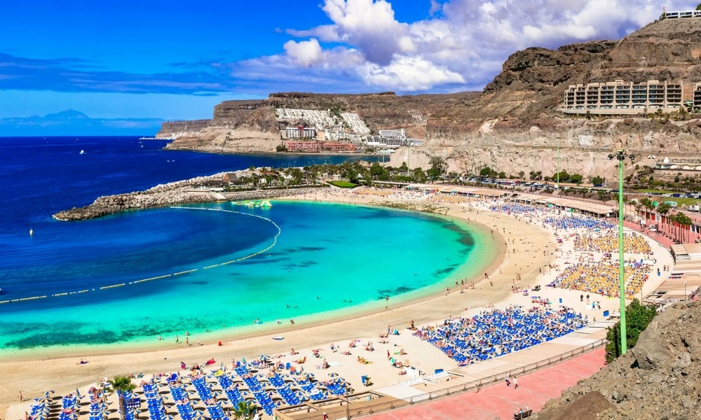 Canary là một trong số ít điểm đến ở châu Âu vẫn ngập nắng vào tháng 1