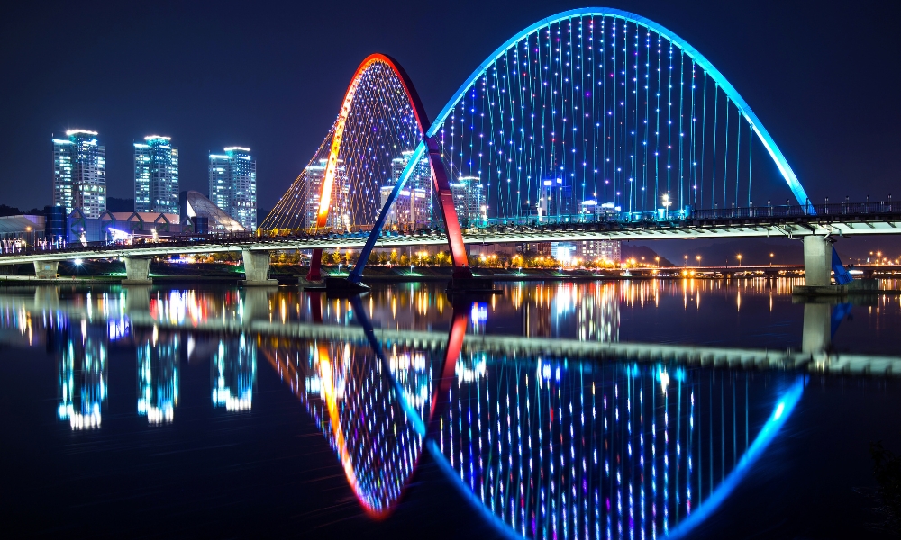 Daejeon là thành phố lớn thứ năm của Hàn Quốc