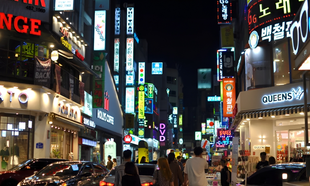 Dunsan-dong là chốn giao thoa của nhiều nền ẩm thực khác nhau