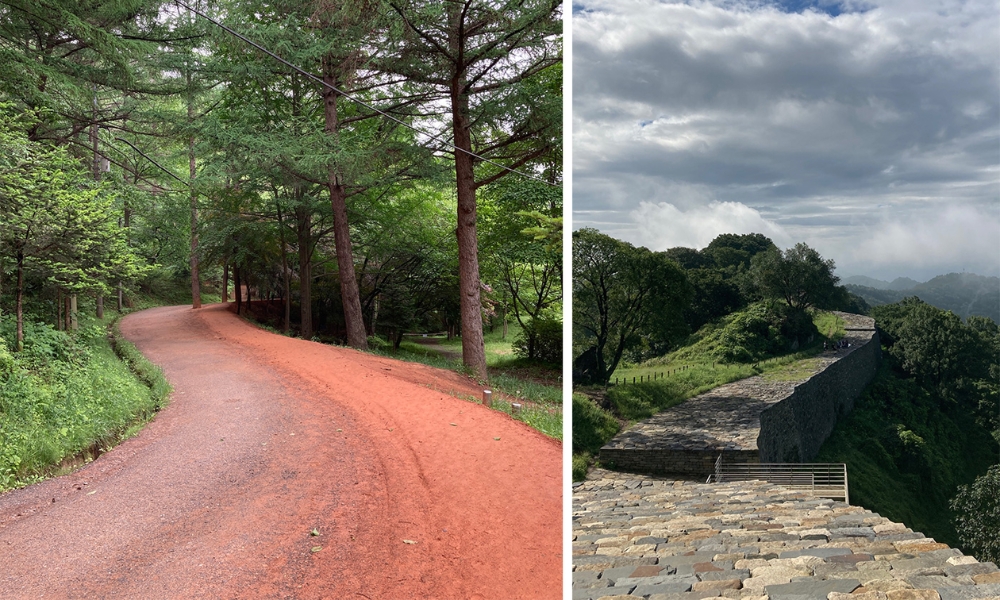 Đến núi Gyejoksan chắc chắn bạn phải cởi bỏ giày