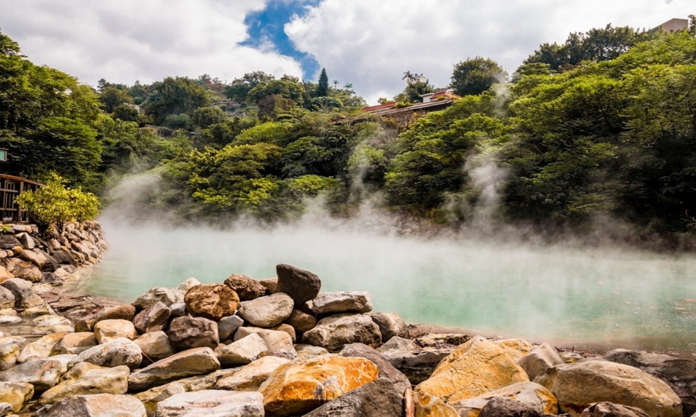 Đây là thời điểm lý tưởng để bạn trải nghiệm làng suối nước nóng Beitou vào buổi sáng mùa đông