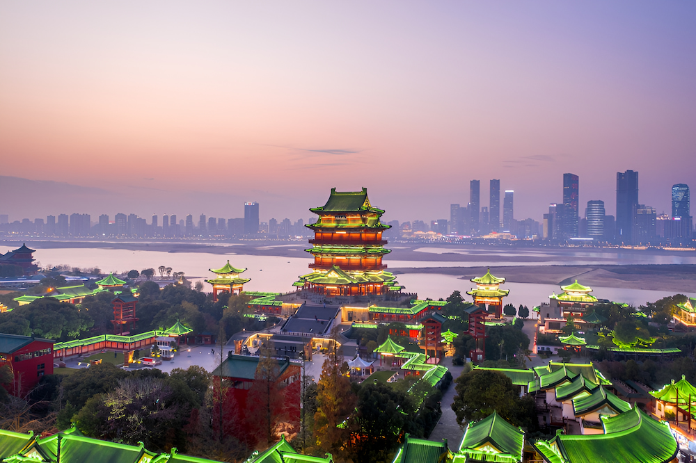 Đằng Vương Các sở hữu kiến trúc tinh xảo, uy nga, tráng lệ