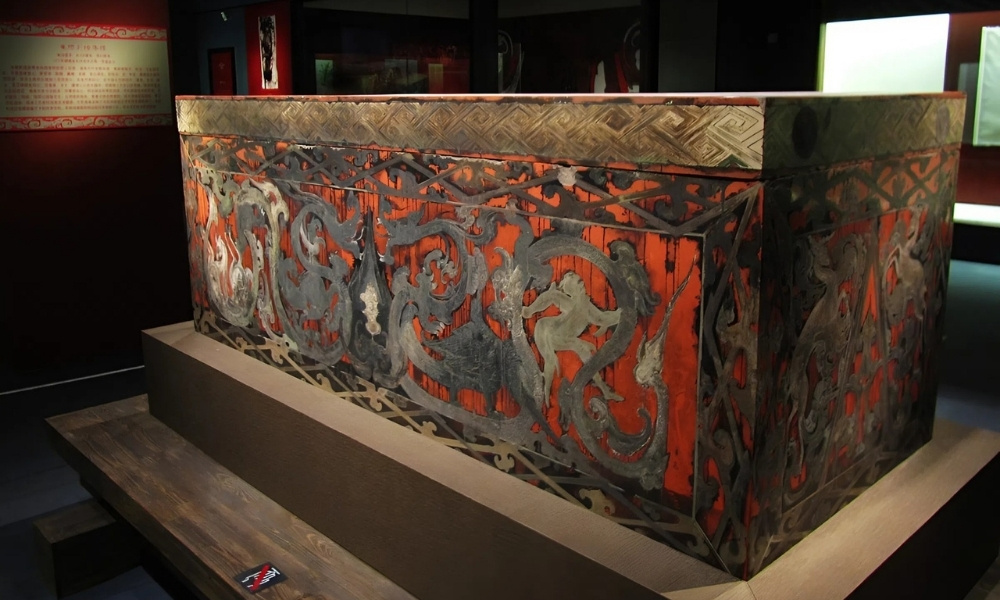 Mô hình phục dựng khu mộ Mã Vương Đôi – nơi an táng nữ quý tộc Tân Truy