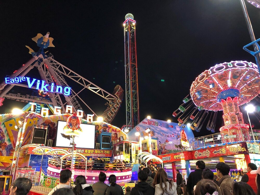 Wolmi Theme Park – công viên giải trí sôi động trên đảo Wolmido