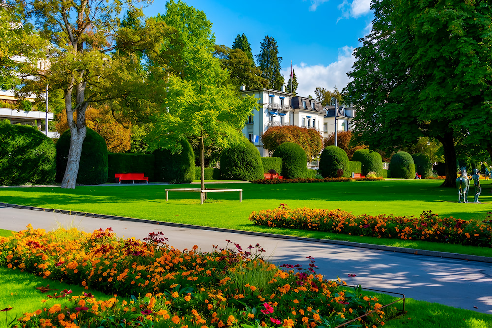 Mùa hè là mùa cao điểm du lịch tại Lucerne 