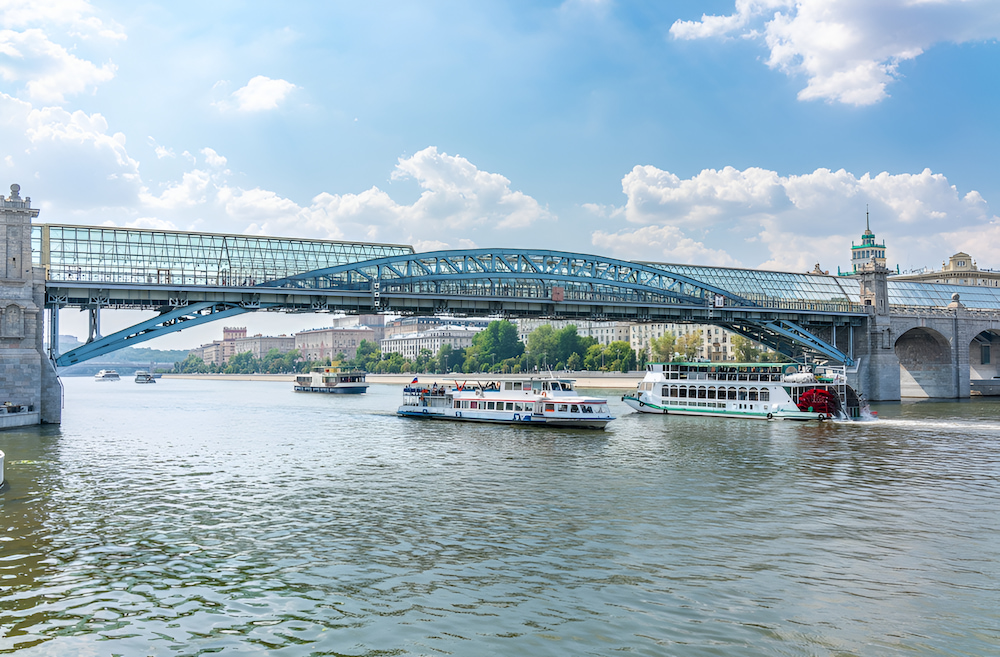 Sông Moskva là địa điểm thu hút đông đảo du khách ghé thăm hàng năm