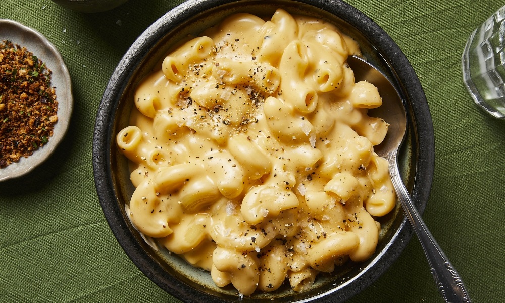 Mì ống mềm tan trong lớp phô mai béo ngậy