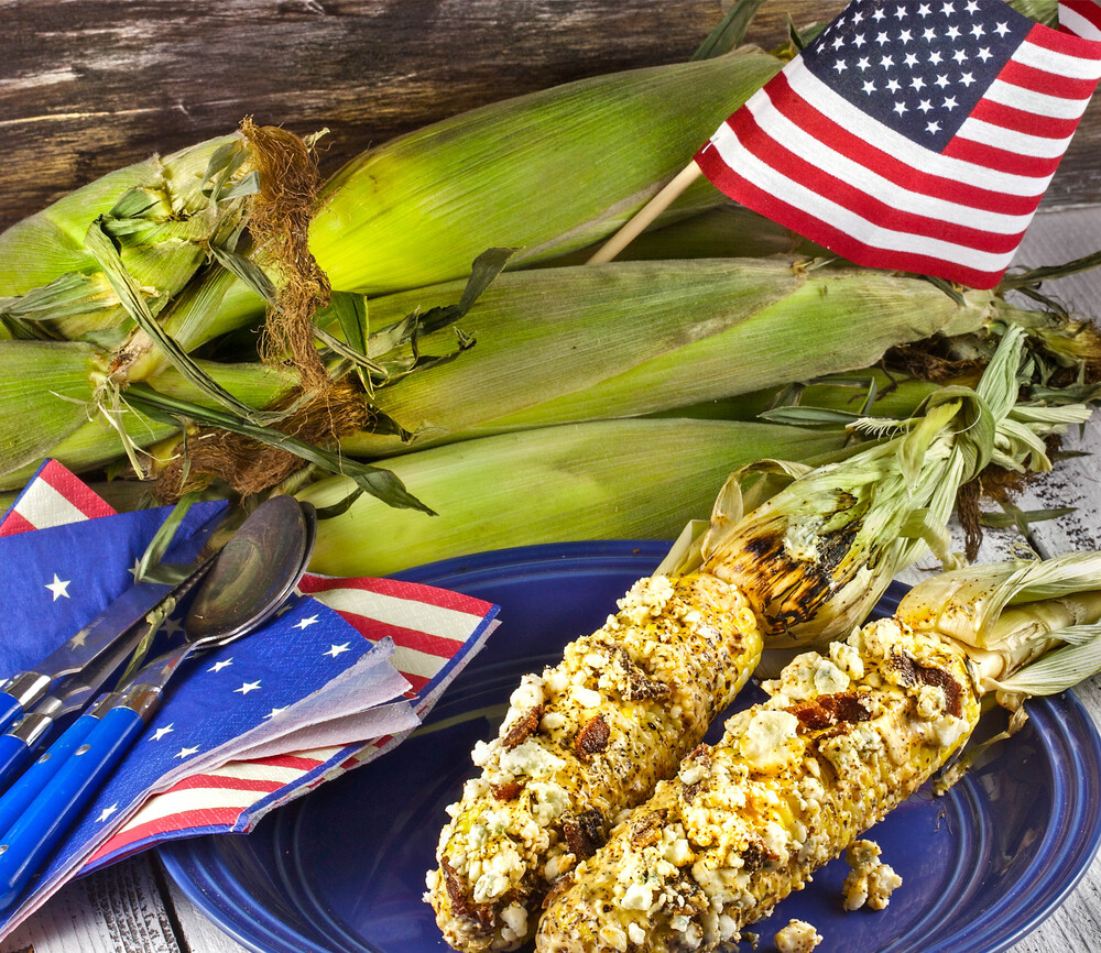 Bắp nướng vàng ruộm mang hương vị mùa hè nước Mỹ 