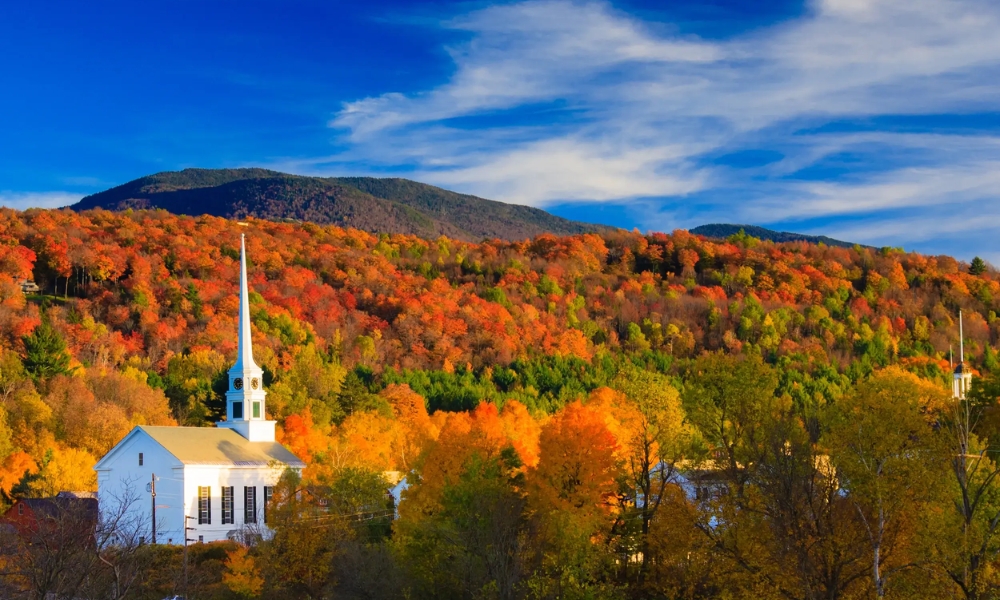 New England là sự pha trộn tuyệt diệu giữa thiên nhiên và văn hoá